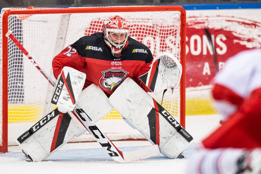 Malmö Redhawks målvakt Daniel Marmenlind