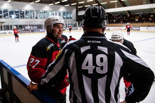 Malmö Redhawks Ponthus Westerholm i samtal med