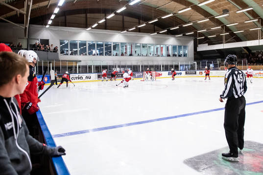 Vy över Landskrona Ishall