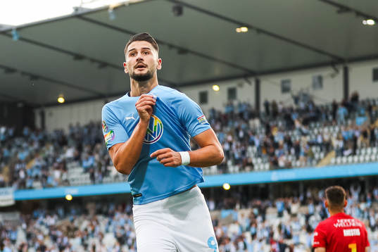 Malmö FFs Antonio Colak jublar