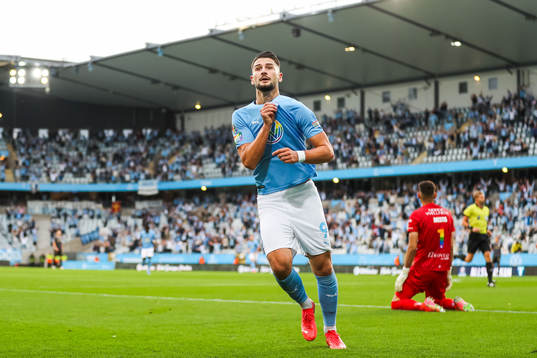 Malmö FFs Antonio Colak jublar