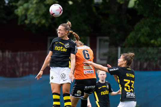 s Hannah Davison och Kristianstads Amanda Edgren
