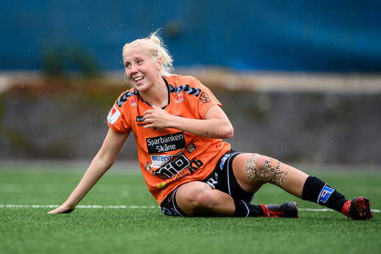 Kristianstads Eveliina Summanen har ont