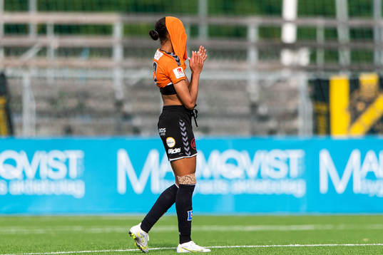 Kristianstads Sveindís Jane Jónsdóttir deppar