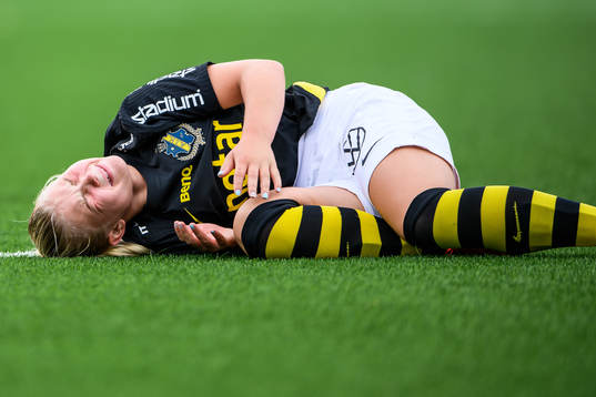 s Matilda Nildén har ont