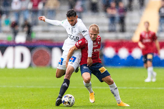 Brages Joakim Persson och Örgrytes Hampus Dahlqvist