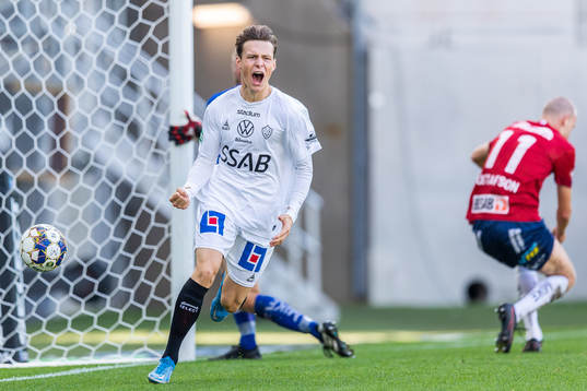 Brages Filip Sjöberg jublar