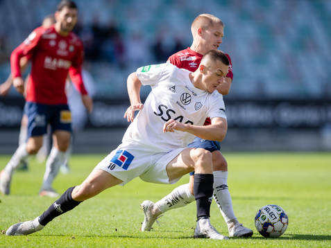 Örgrytes Hampus Dahlqvist och Brages Leonard Pllana