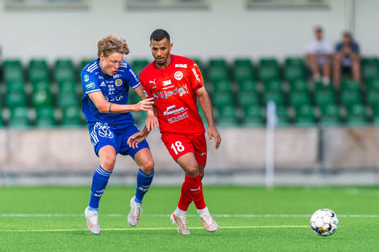 Sundsvalls Jesper Carström och Värnamos Wenderson