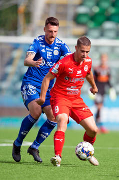Sundsvalls Alexander Blomqvist och Värnamos Oscar Johansson