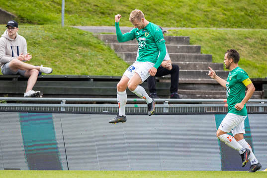 Jönköpings Jesper Svensson jublar