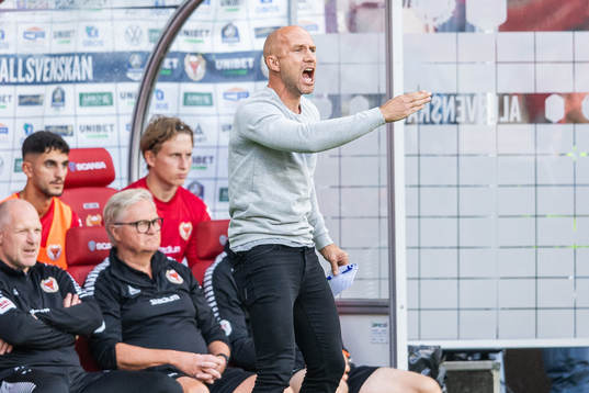 Kalmars tränare Henrik Rydström