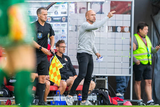 Kalmars tränare Henrik Rydström