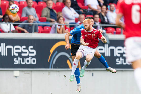 Halmstads Edvin Kurtulus och Kalmars Nils Fröling