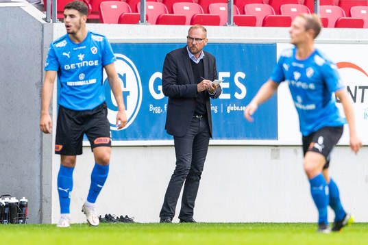 Halmstads manager Magnus Haglund