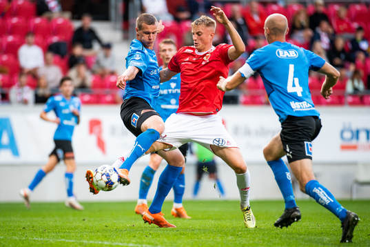 Halmstads Alexander Berntsson och Andreas Johansson