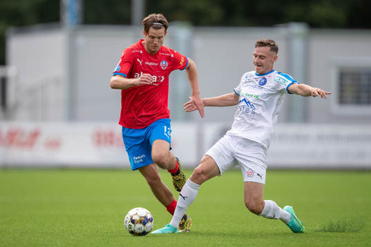 Helsingborgs Wilhelm Loeper och Akropolis Mattias Bouvin