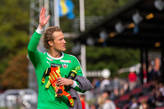 Helsingborgs målvakt Anders Lindegaard