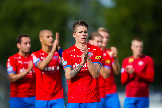 Helsingborgs Bödvar Bödvarsson jublar