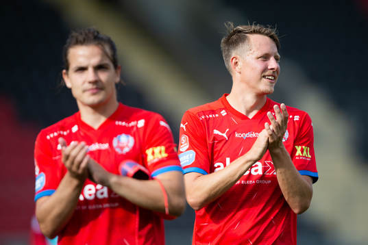 Helsingborgs Viktor Lundberg jublar