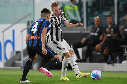 Juventus Dejan Kulusevski och Atalantas Bosko Sutalo