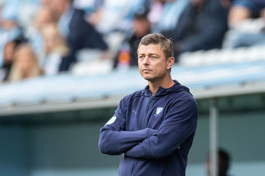 Malmö FFs huvudtränare Jon Dahl Tomasson