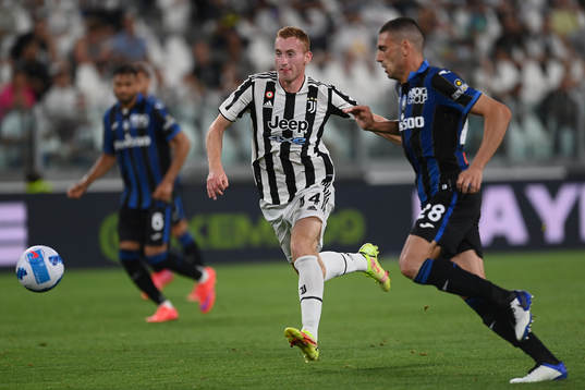 Juventus Dejan Kulusevski och Atalantas Merih Demiral