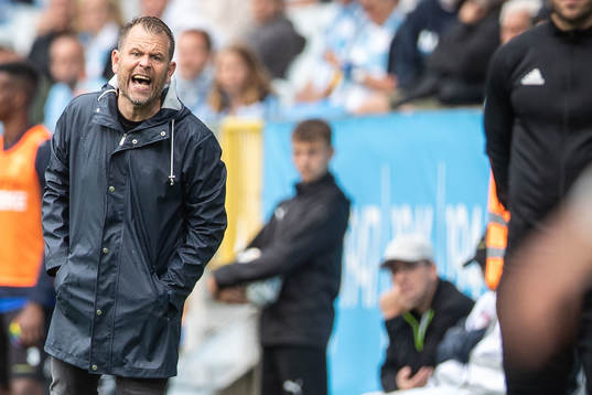 IFK Göteborgs tränare Mikael Stahreunder fotbollsmatchen