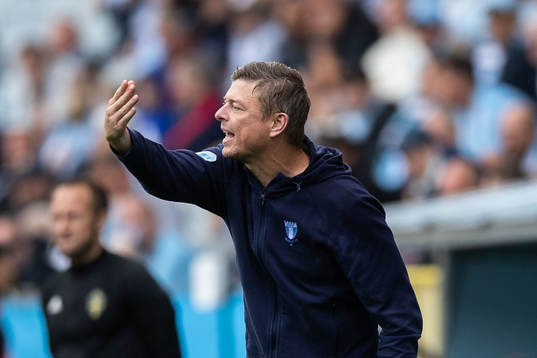 Malmö FFs huvudtränare Jon Dahl Tomasson