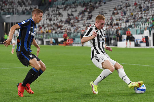 Atalantas Mario Pašalić och Juventus Dejan Kulusevski