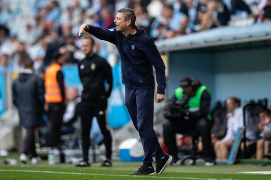 Malmö FFs huvudtränare Jon Dahl Tomasson