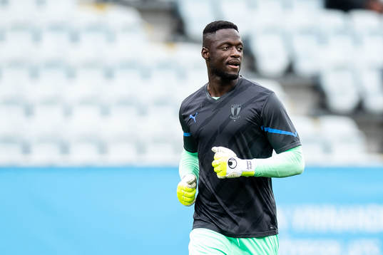 Malmö FFs målvakt Ismael Diawara