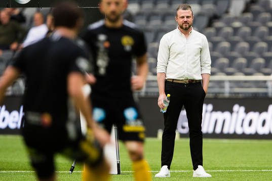 Elfsborgs manager Jimmy Thelin