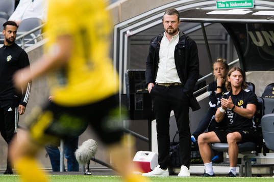 Elfsborgs manager Jimmy Thelin