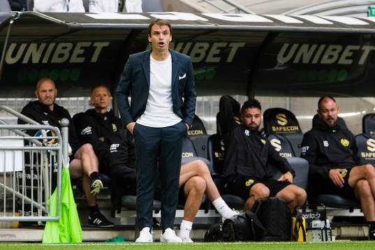 Hammarbys tränare Milos Milojevic