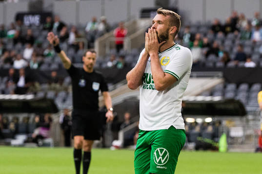 Hammarbys Mads Fenger Nielsen deppar