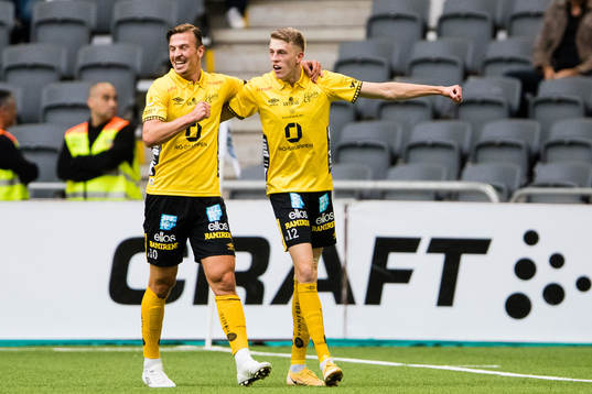Elfsborgs Simon Olsson jublar