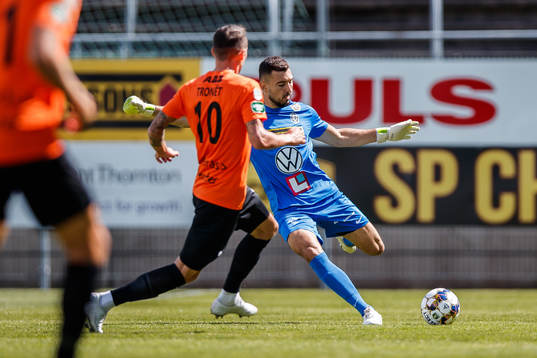 Landskronas målvakt Amr Kaddoura