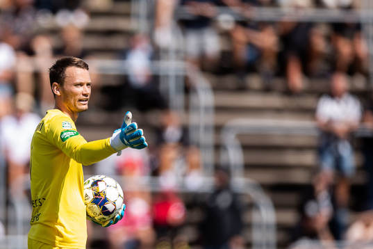 Västerås målvakt Anton Fagerström