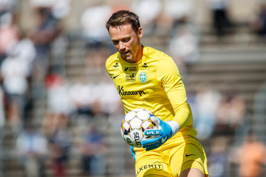 Västerås målvakt Anton Fagerström