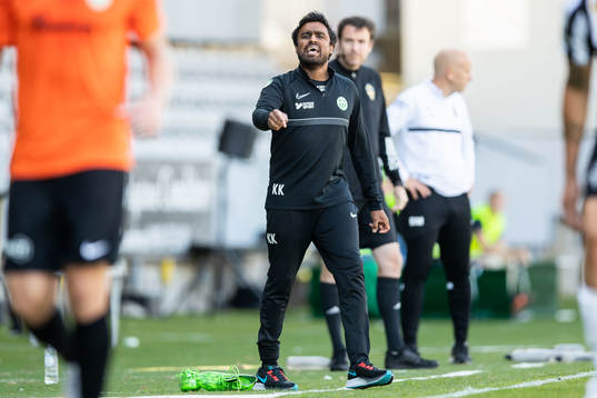 Västerås tränare Kalle Karlsson