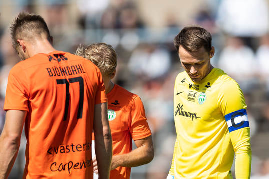 Västerås målvakt Anton Fagerström