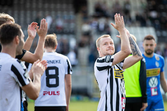 Landskronas Nicklas Nielsen jublar