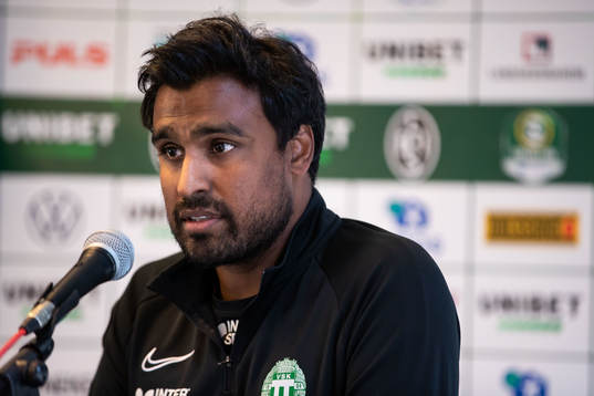Västerås tränare Kalle Karlsson