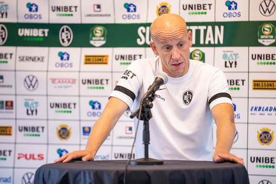 Landskronas tränare Billy Magnusson