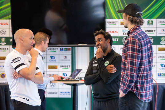 Landskronas tränare Billy Magnusson, Västerås tränare