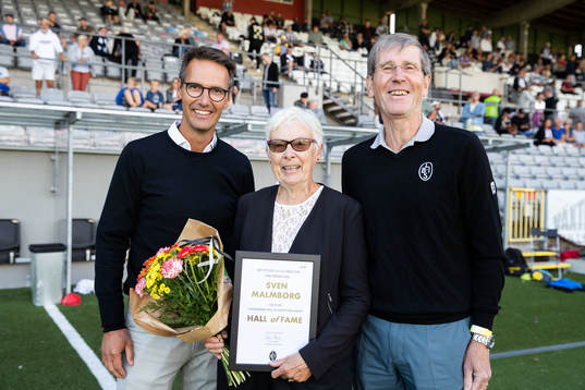 Landskronas ordförande Anders Ekblad, Berit Malmborg och