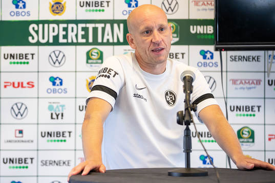 Landskronas tränare Billy Magnusson
