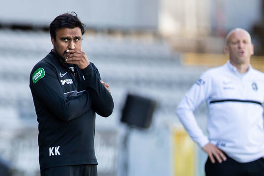 Västerås tränare Kalle Karlsson