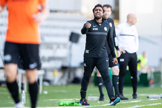Västerås tränare Kalle Karlsson